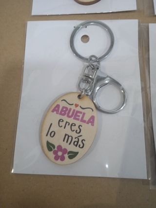 7 llaveros de madera para las abuelas 