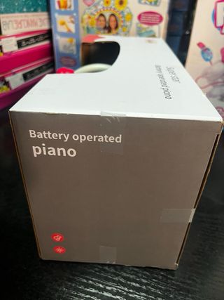 Piano infantil con microfono nuevo