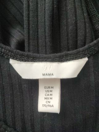 Vestido canalé premamá
