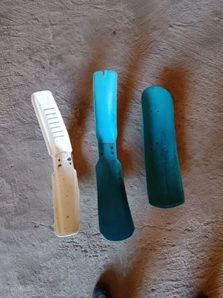 2 guardabarros azules, válidos para derbi fd, fds