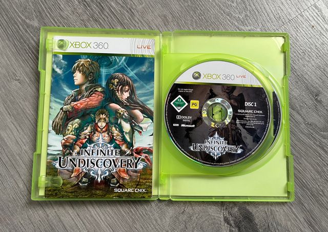 INFINITE UNDISCOVERY XBOX 360 PAL ESP COMPLETO