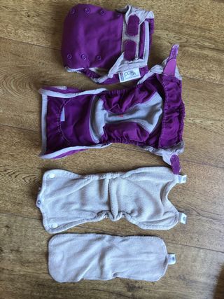 Pañales de tela reutilizables ecologicos