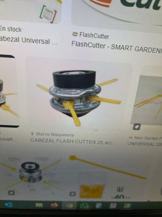 Varillas para flash cutter desbrozadoras