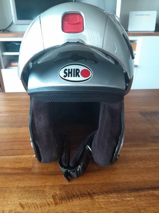 Casco de moto shiro talla m.