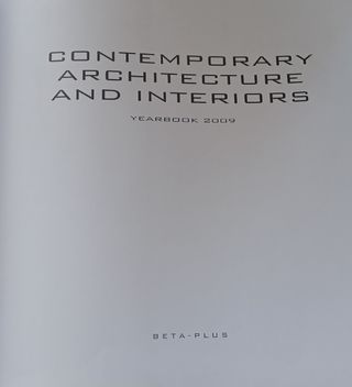 Libro Arquitectura Contemporánea
