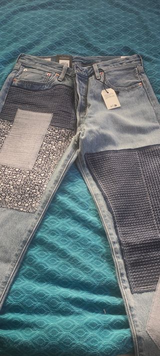 vaqueros levi's 501 talla 34 x 32 nuevos