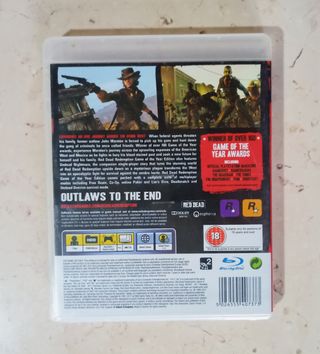 Red dead redemption goty PlayStation 3