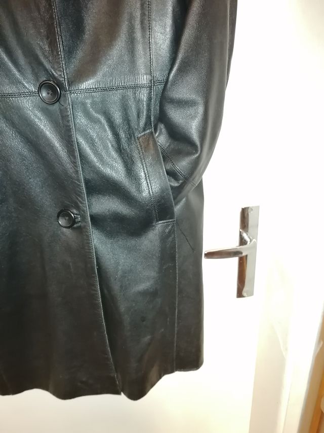 Chaqueta 3/4 piel napa