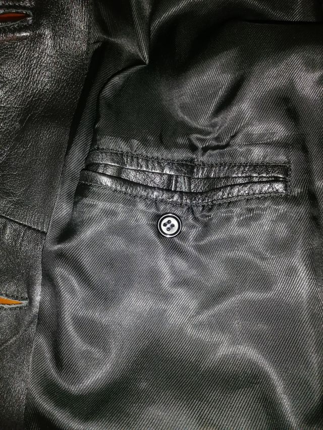 Chaqueta 3/4 piel napa