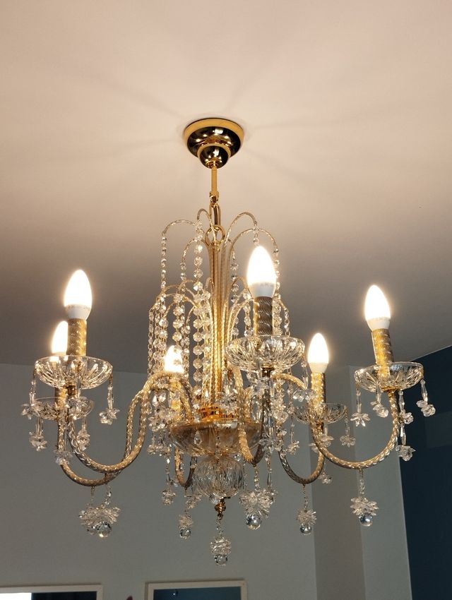 Lámpara clásica tipo Araña.