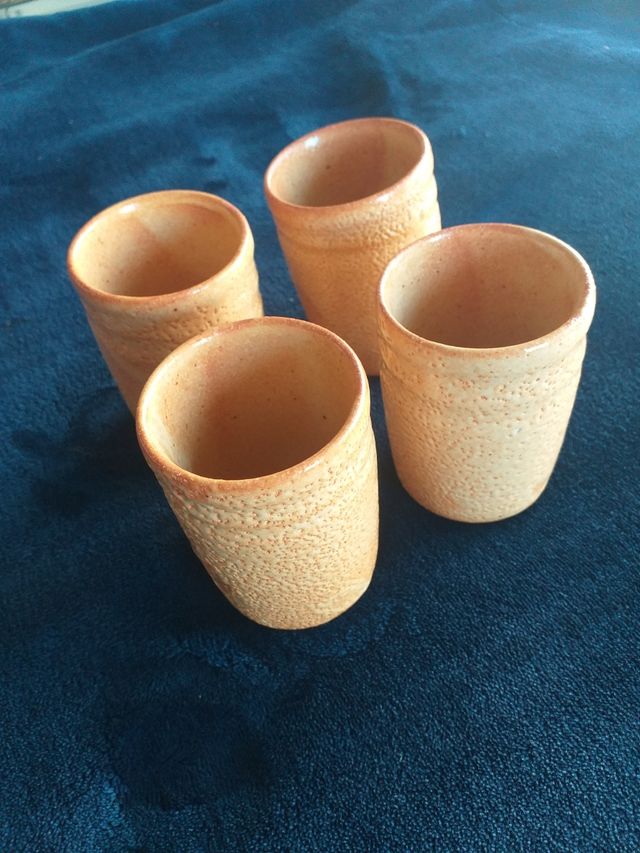 MC NUEVO Juego de 4 vasos de té japonés