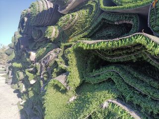 Césped artificial reciclado