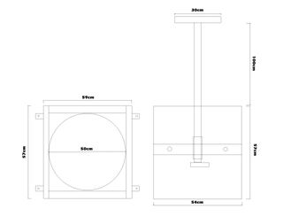 Compuerta / Tajadera Riego Hermética 50cm