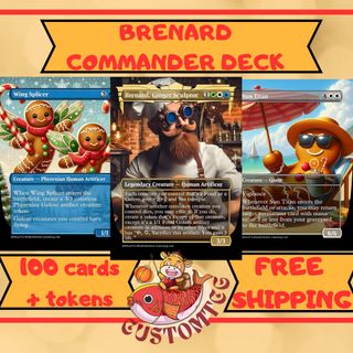 Mazo de Commander MTG Único: Brenard custom