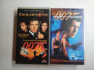 Lote 4 película vhs Titanic, Gladiator, 007