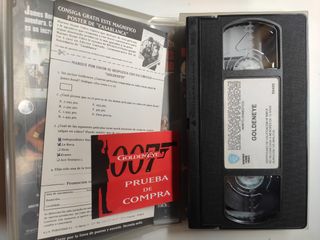 Lote 4 película vhs Titanic, Gladiator, 007