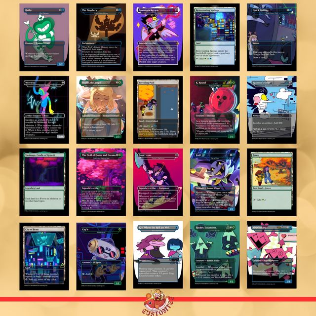 Deck Personalizado de Comandante MTG Deltarune Simic