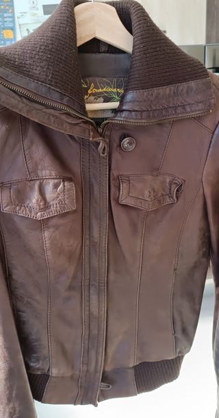 Cazadora piel