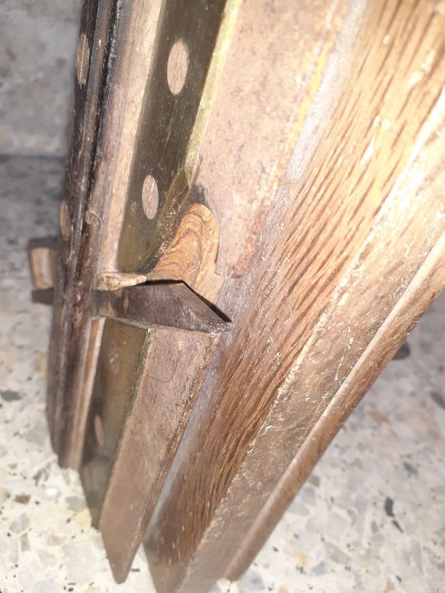 Cepillo antigua de carpintería