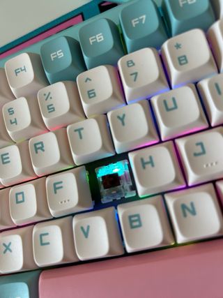 Teclado mecánico Dustsilver D84 Milkshake