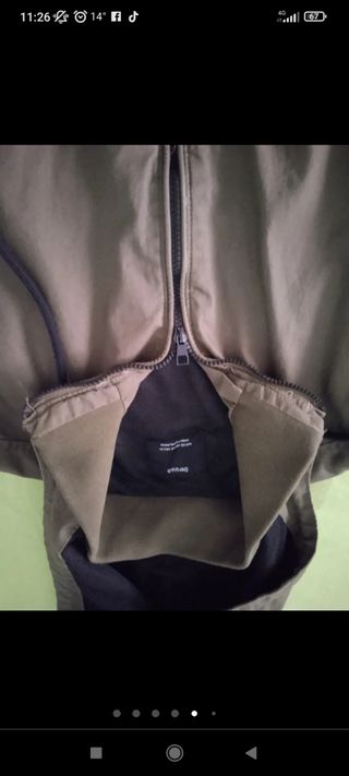 Chaqueta verde, parka, cortavientos...