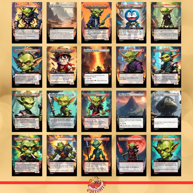 Goblins kenkro Baralho de comandante mtg MTG personalizado