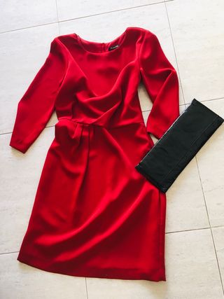 Massimo Dutti vestido elegante 36