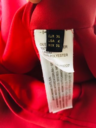 Massimo Dutti vestido elegante 36