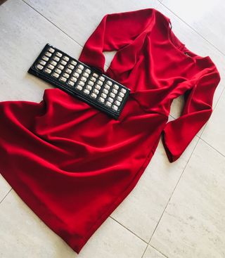 Massimo Dutti vestido elegante 36