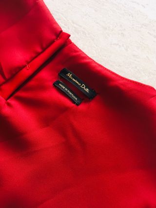 Massimo Dutti vestido elegante 36