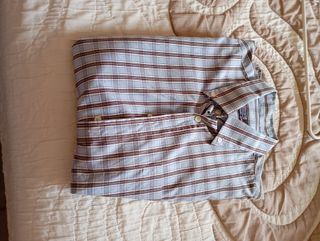 Camisa de cuadros Manolo García talla 5