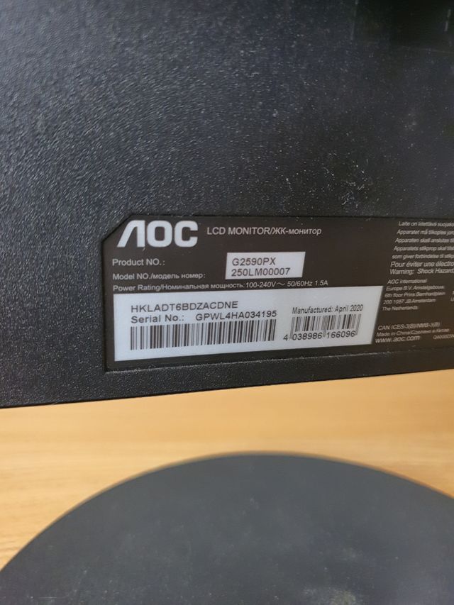 Monitores AOC "PRECIO DE LOS DOS"