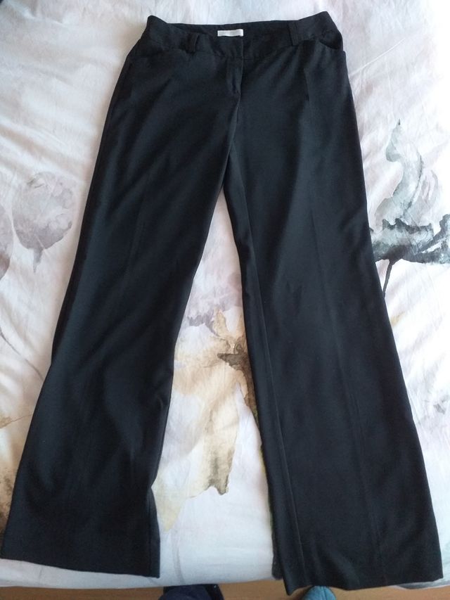 Pantalon negro vestir mujer
