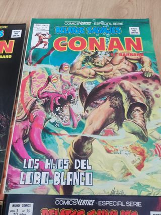 Comics Conan el bárbaro V1 Mundi Comics