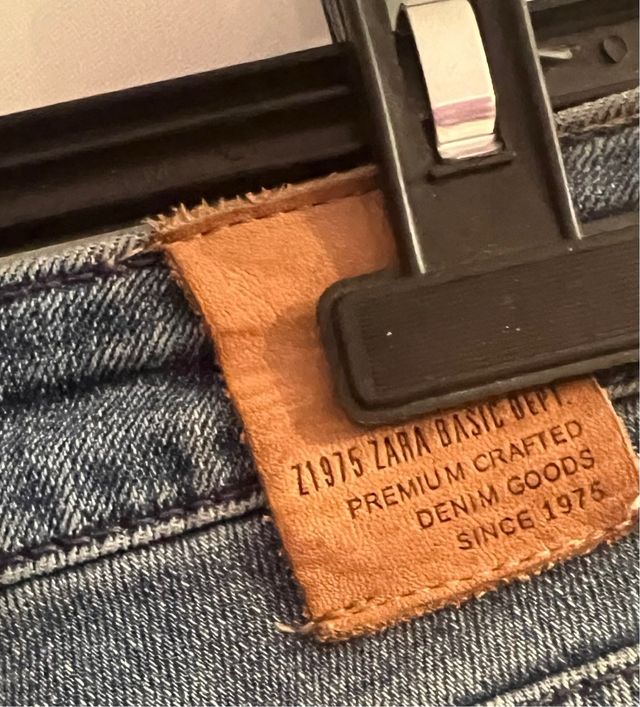 Vaquero azul Zara 34