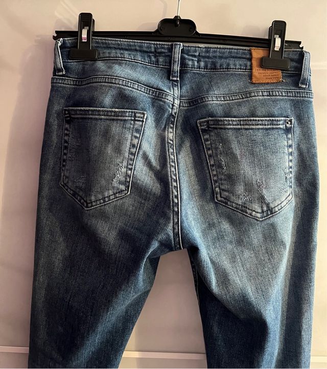 Vaquero azul Zara 34