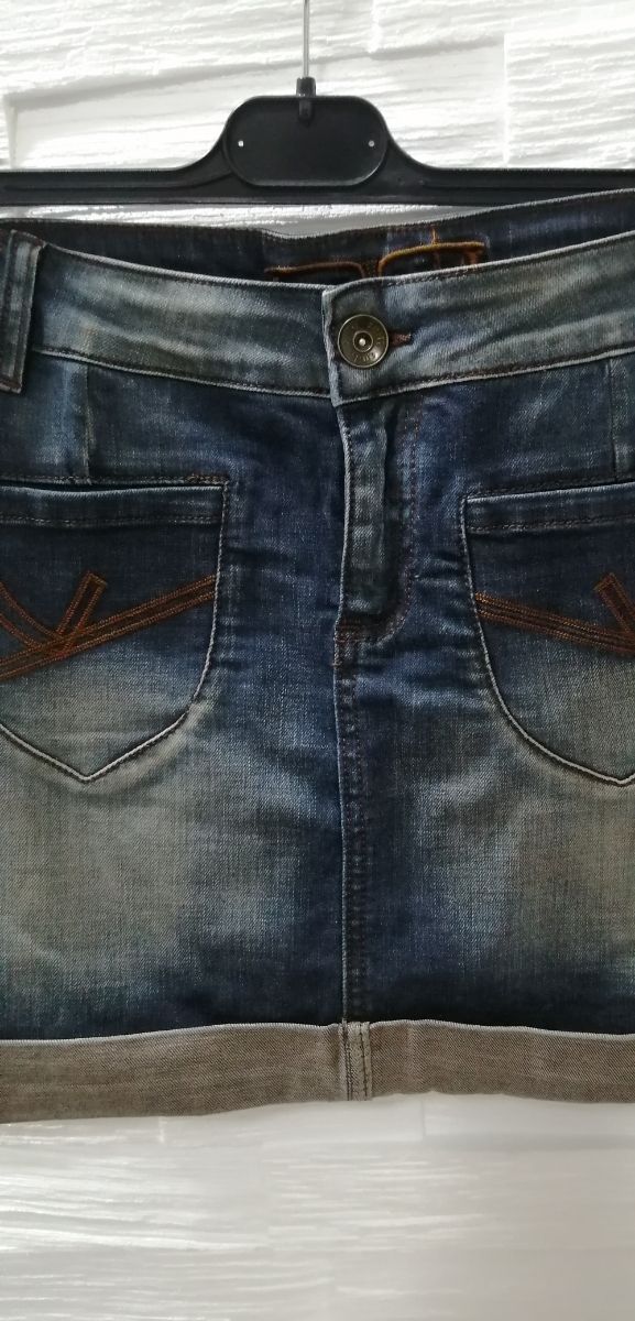 Minigonna jeans Zuiki taglia 42
