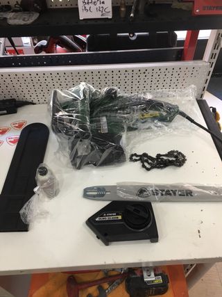 Moto sierra eléctrica