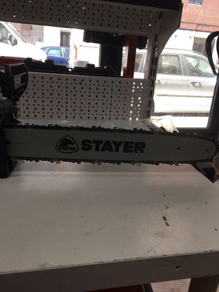 Moto sierra eléctrica