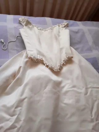 Traje de novia de mujer. Talla 38-40