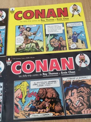 Pack Comics CONAN los daily-strip comics