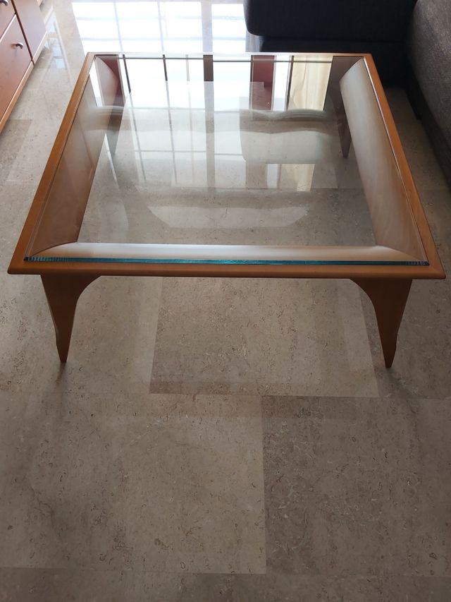 Mesa centro cuadrada. Calidad