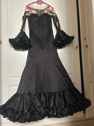 Traje flamenca de firma talla M feria fiesta