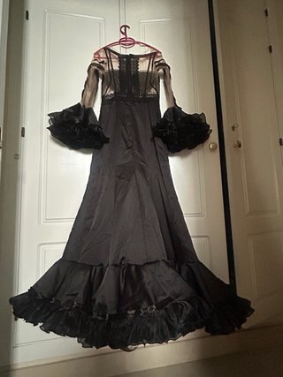 Traje flamenca de firma talla M feria fiesta