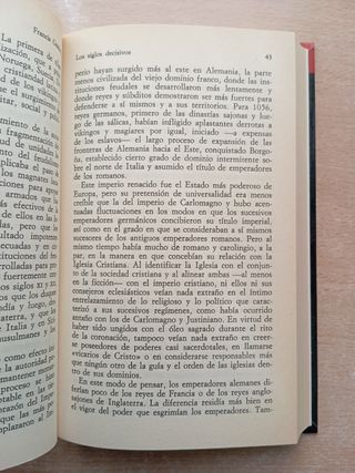 LOS SIGLOS DECISIVOS. LA EXPERIENCIA MEDIEVAL.