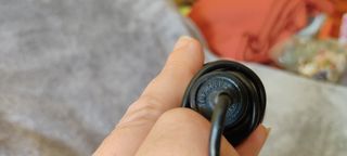 Micrófono antiguo para probar