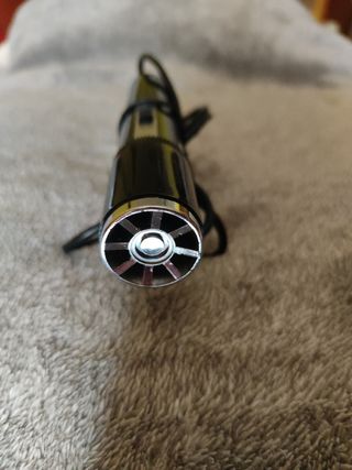 Micrófono antiguo para probar