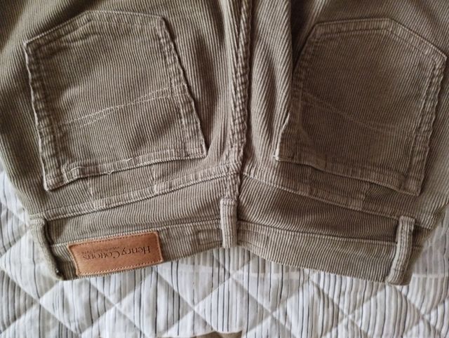 Pantaloni velluto costine