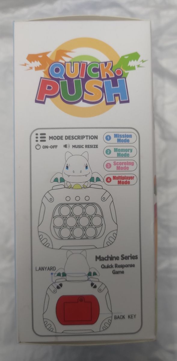 🆕 Quick Push consola botones portátil