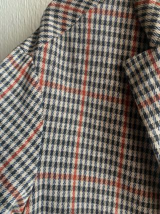 Abrigo largo estampado - Stradivarius